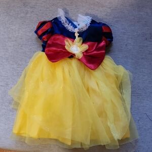 Disney Princess Dress - Blue, Red, Yellow